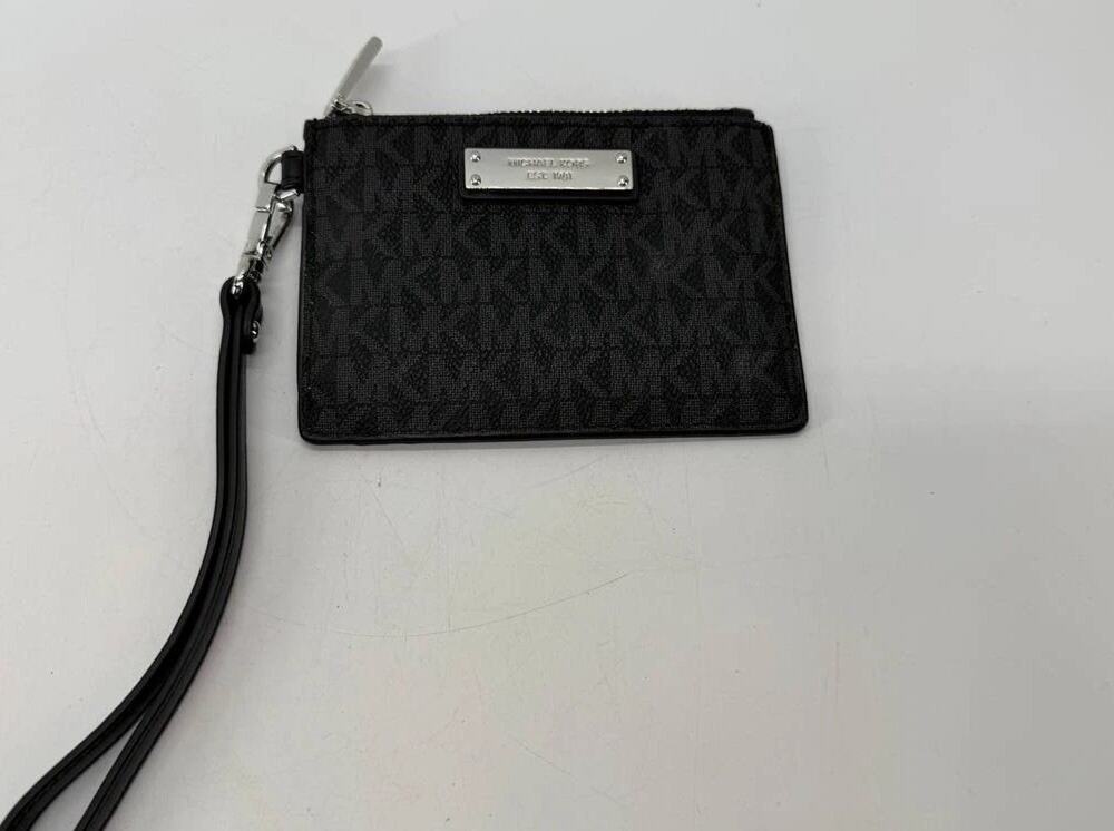 Michael Kors Jet Set Small MK Signature Coin Purse Wristlet 32S0SJ6P1B